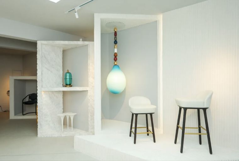 设计师KellyHoppen做客HOUSEOFWANG带着地毯壁纸新品畅聊“无限”