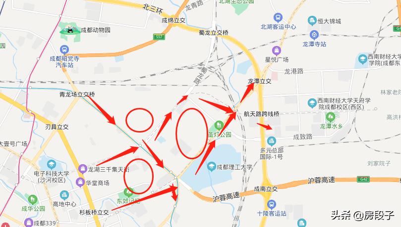 150万快进快出，你看中成都北门还是东门？