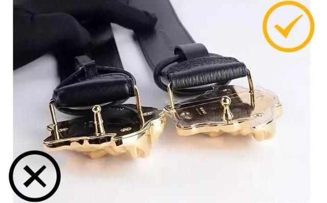 怎么辨别古驰腰带的真假,范思哲腰带纹路