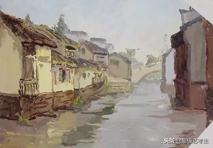 色彩初级教程之风景写生,色彩风景写生步骤及方法