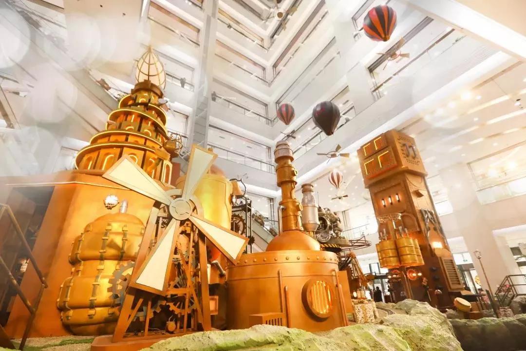 为了让你过好圣诞,他们把全世界搬进了购物中心