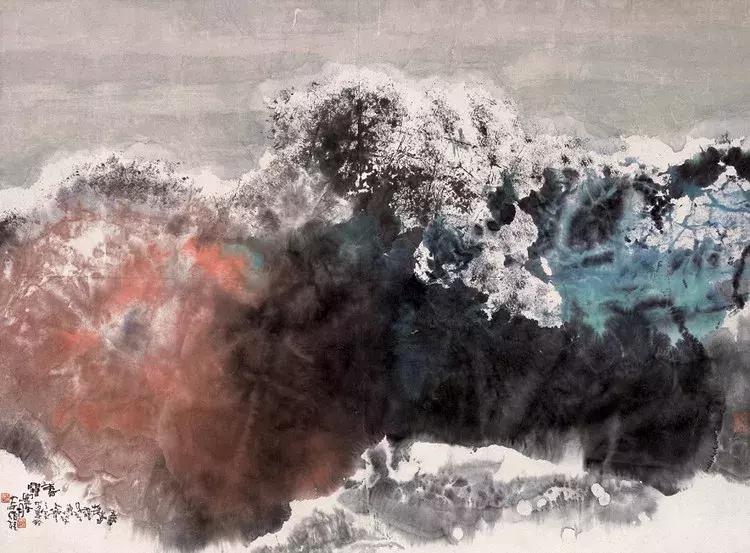 画家宋雨桂作品欣赏,宋雨桂山水书画作品