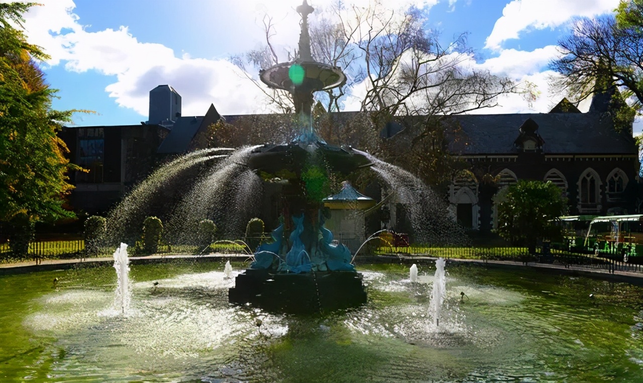 新西兰旅游地标图片,探寻新西兰基督城的英伦风情