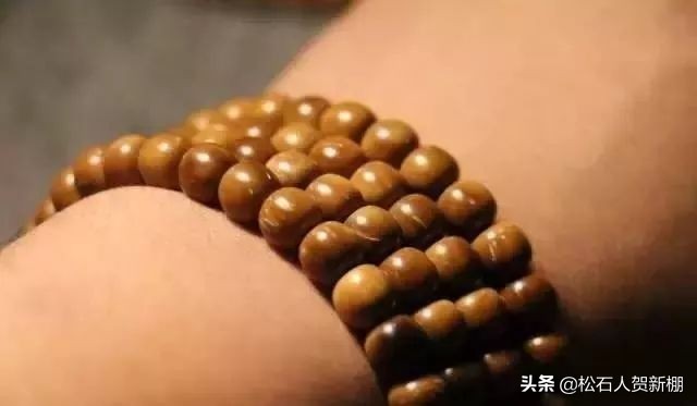 果核纯手工做的手串,用果壳做手串