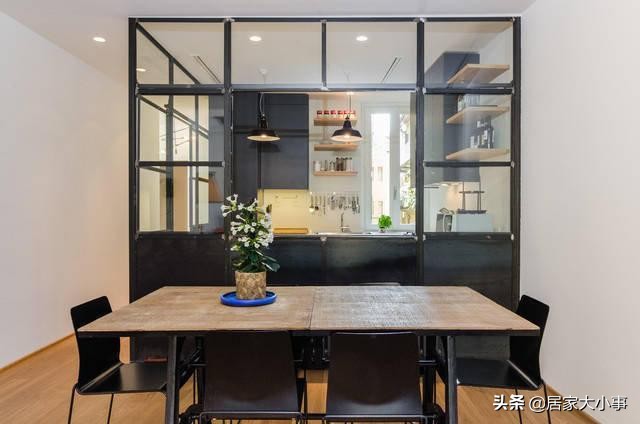 开放厨房设计解决油烟,厨房装修好在开天然气吗