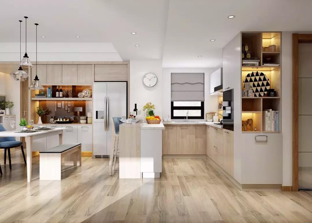 好看不贵的北欧风,北欧轻奢风装修三室两厅87平米