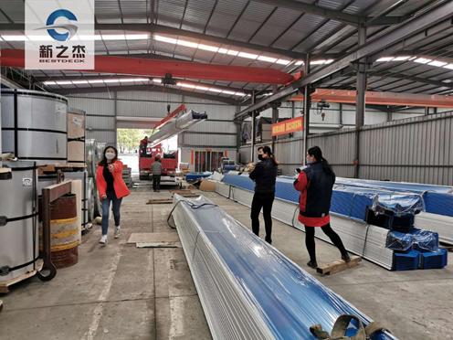 新之杰YXB66-394-788屋面彩钢板获安徽重点项目选用