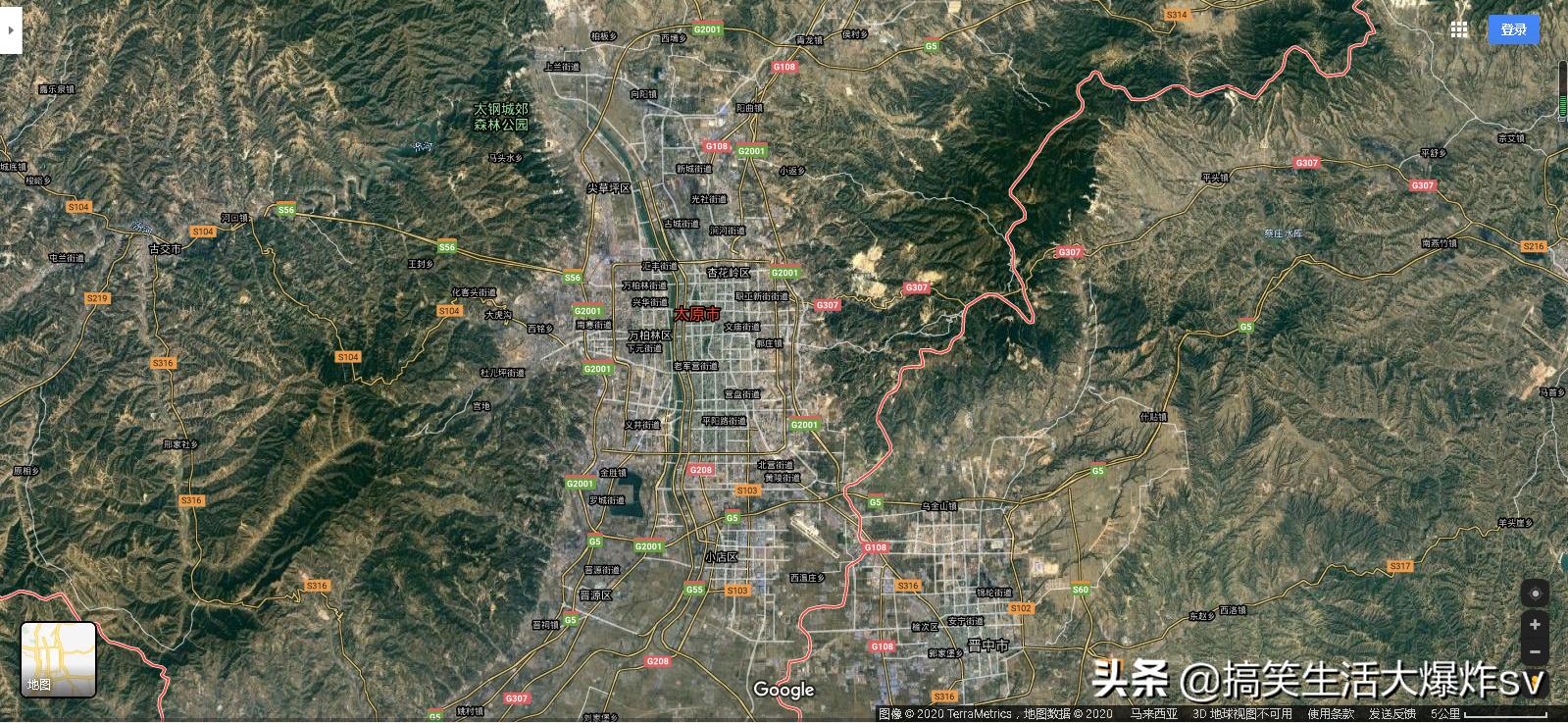 中部地区卫星地图,中部省会发展