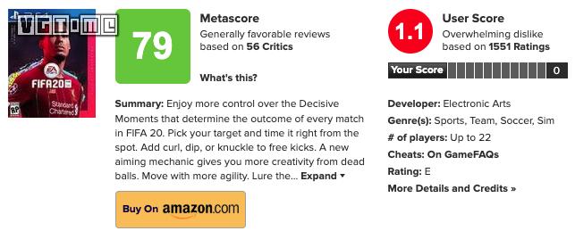 fifa20值得入手吗,fifa20要更新多久