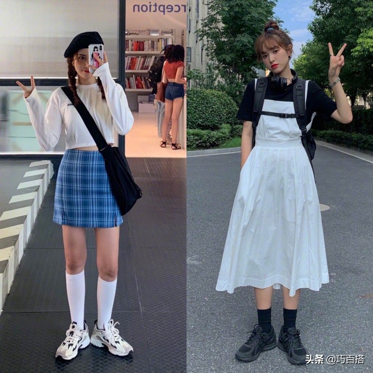 适合学生穿的搭配,学生党怎样穿搭衣服好看