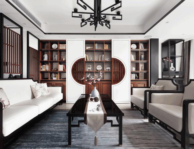 客厅沙发没有靠山怎么设计,沙发不靠墙的客厅该怎样设计