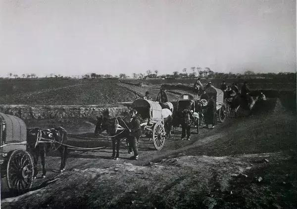100年前中国风景建筑老照片,两亿多年前的景观