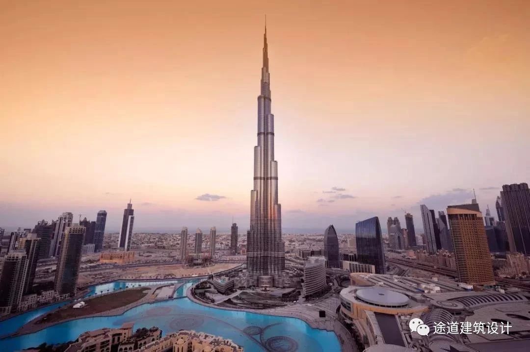 世界上最高的建筑迪拜哈利法塔,世界最高楼迪拜哈利法塔高度