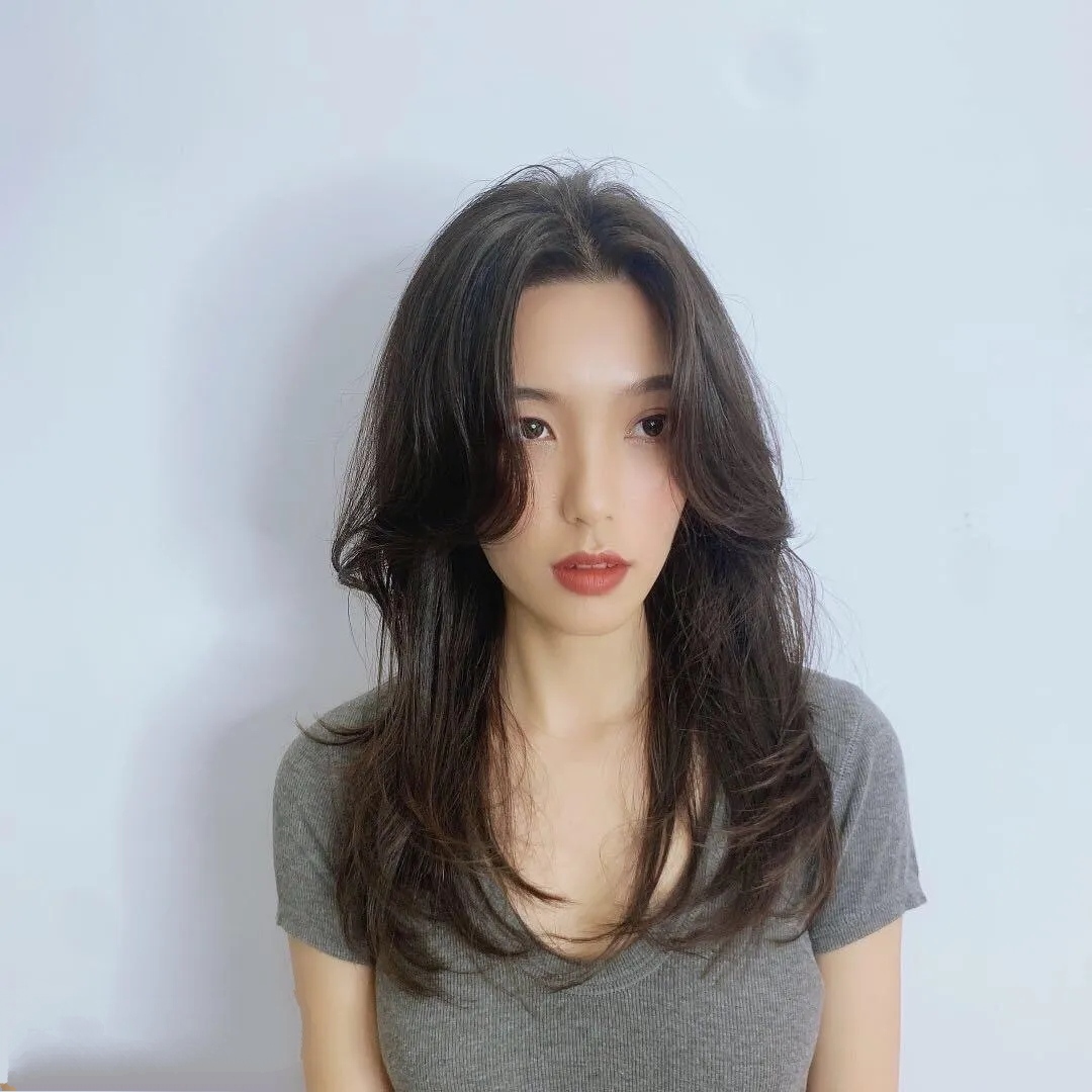 刘海发型推荐不挑脸型韩式,适合没有剪过刘海女生的刘海发型