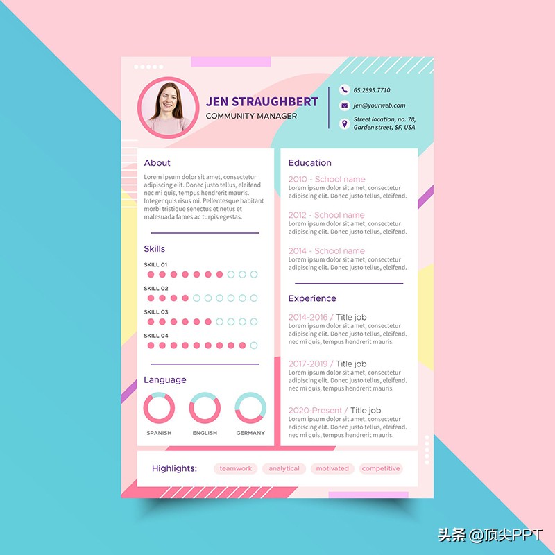 为什么有人愿意花钱下载简历模板,word简历模板下载免费