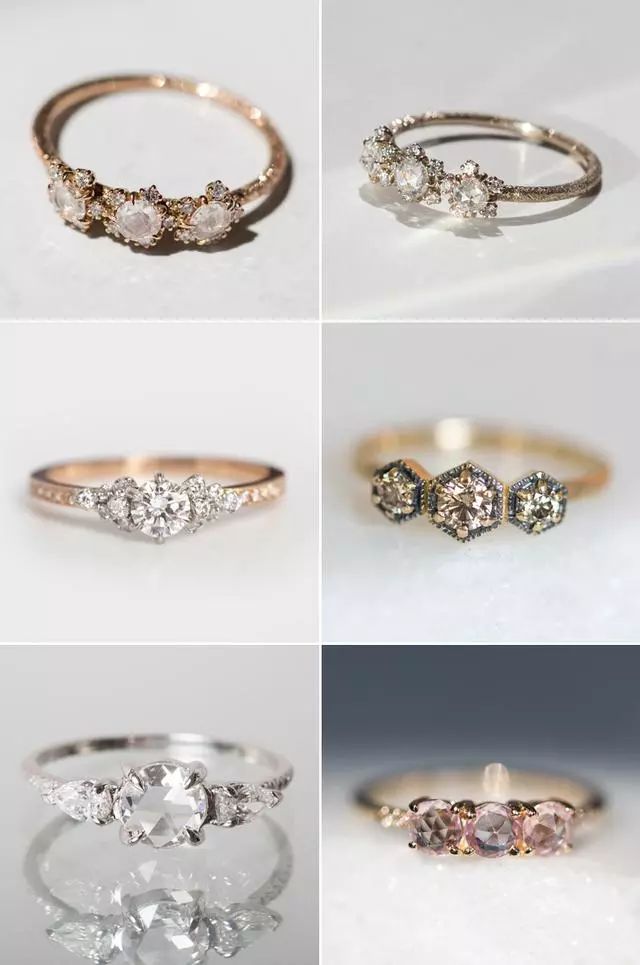 最受欢迎的戒指款式图片价格,钻石戒指款式寓意