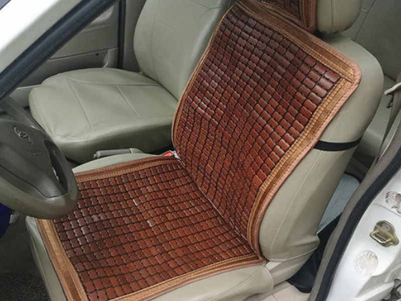 夏季冰丝汽车坐垫透气凉爽不闷热,夏日清凉坐垫