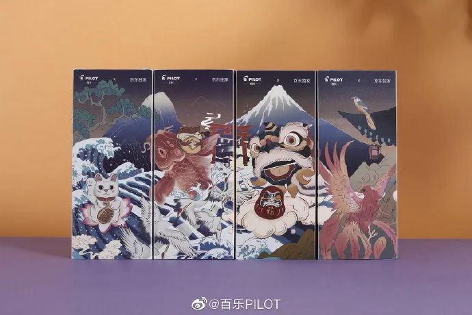 百乐铁盒包装,百乐新旧包装