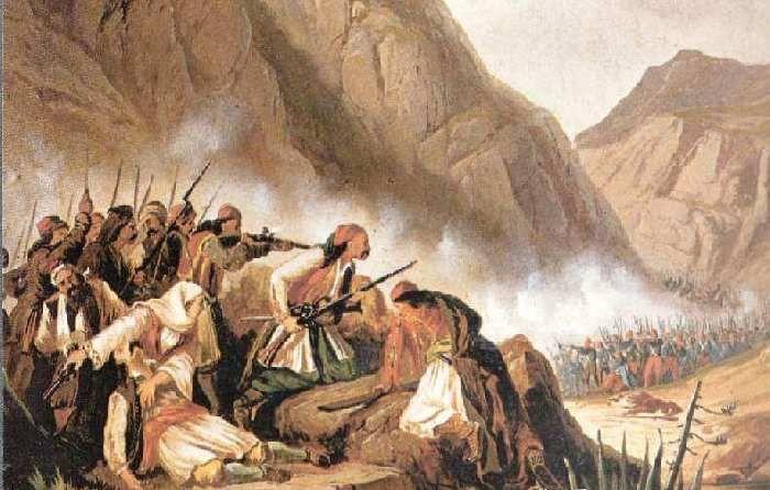 *杀屠**、围城和焦土——希腊独立战争第一阶段的斗争