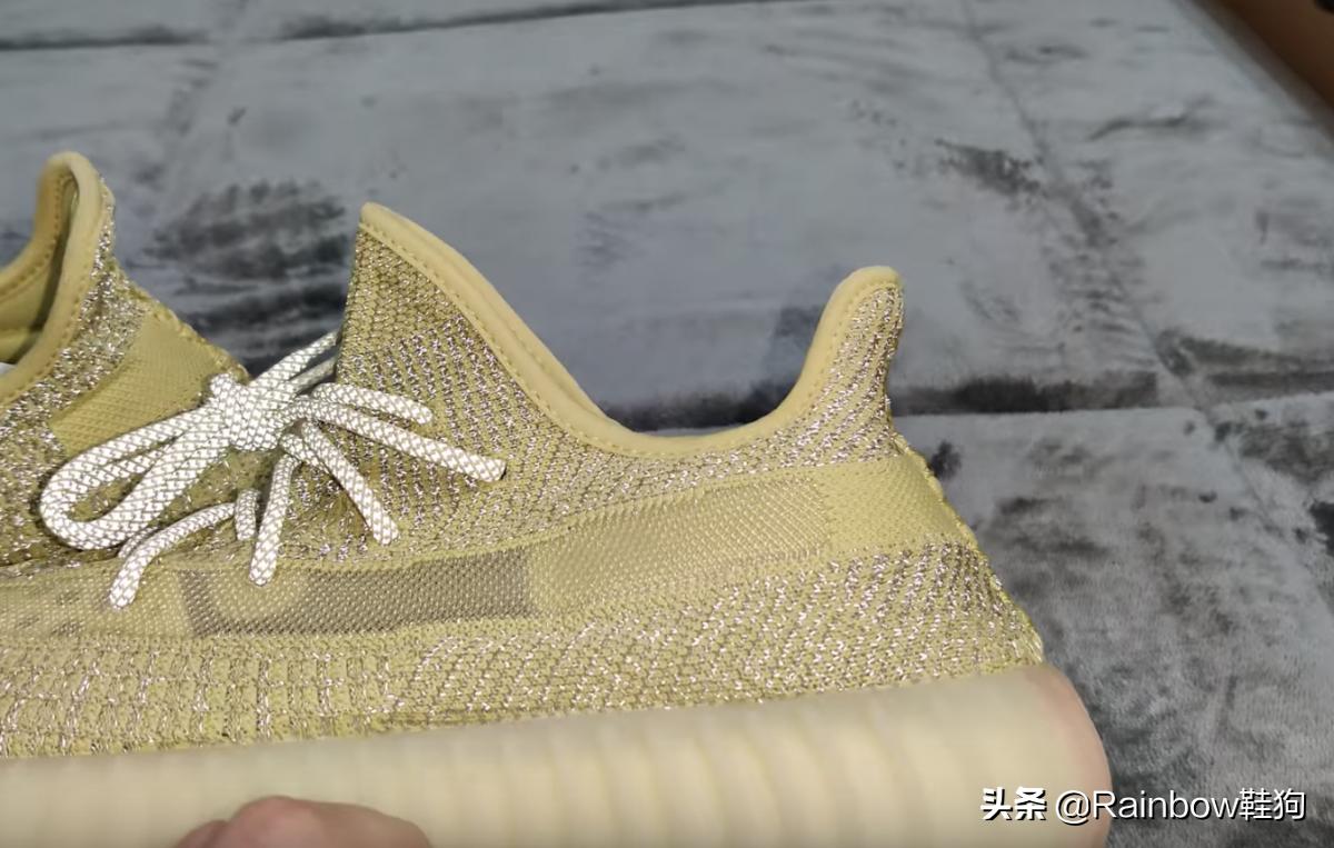 yeezy350天使美洲限定测评,yeezy350欧洲限定和尾灯什么区别