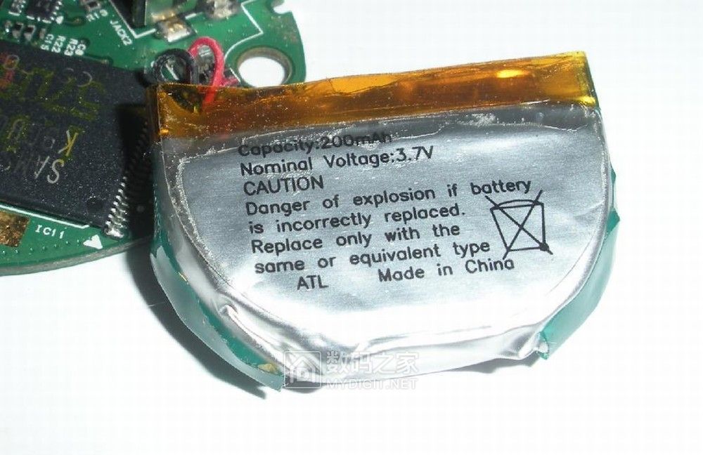 拆修三星音乐魔法石MP3*放播**器YP-S2附数据充电线制作方法