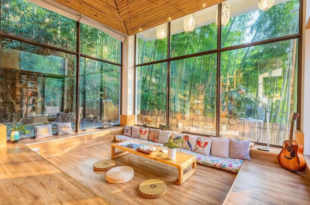 莫干山竹海民宿十佳排名,莫干山竹林深处7家温泉民宿