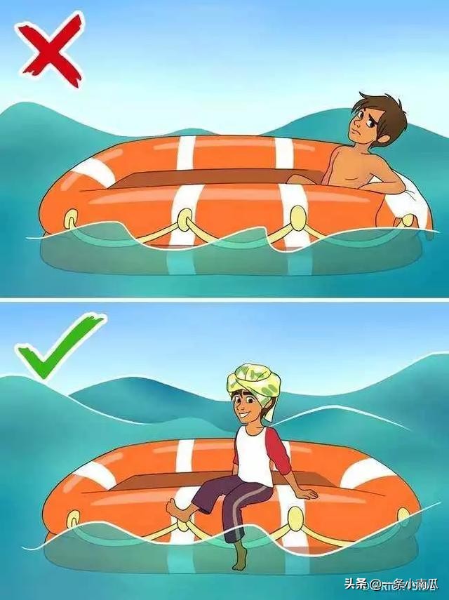 如果不幸被困在大海如何自救,三男三女被困大海他们如何自救
