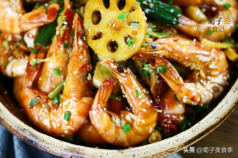 东京奥运会首金中国杨倩，最爱吃妈妈做的油焖大虾，10道虾推荐
