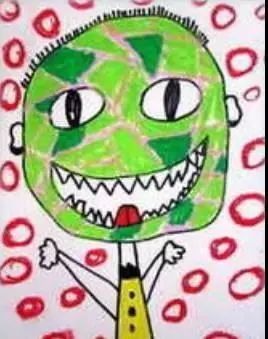 儿童绘画全家福心理解析,杂乱无章的画画看出孩子的性格