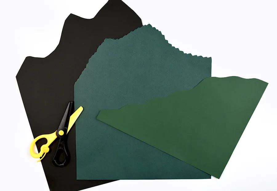 山路十八弯幼儿园颜料绘画图片,七拐八弯的山路怎么画