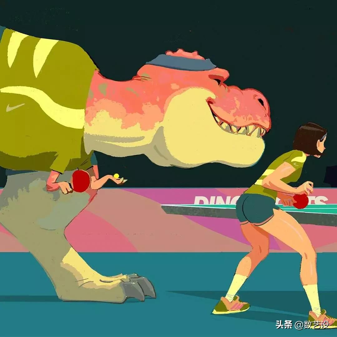 当“恐龙”和人同台竞技，你猜谁会赢？