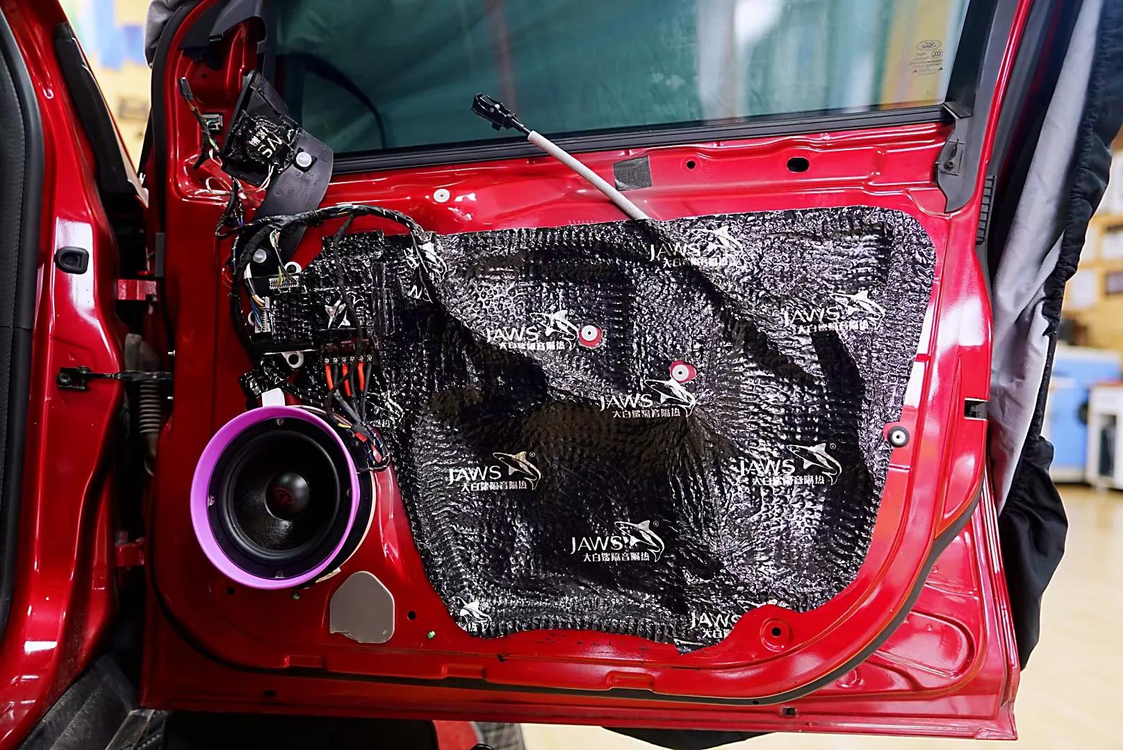 福特福克斯改装埃曼德高汽车音响,6喇叭+DSP超值套餐方案