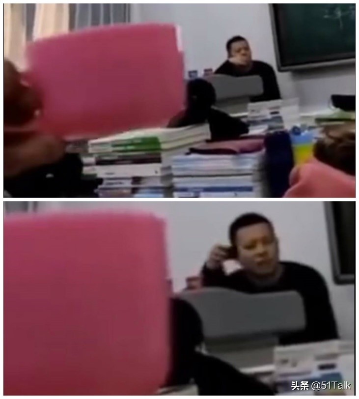 和老师隔空对杯？论有爱师生互动，51Talk可不会输