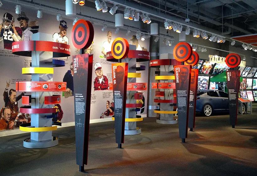 亚特兰大大学足球名人堂博物馆｜开创性的运动体验