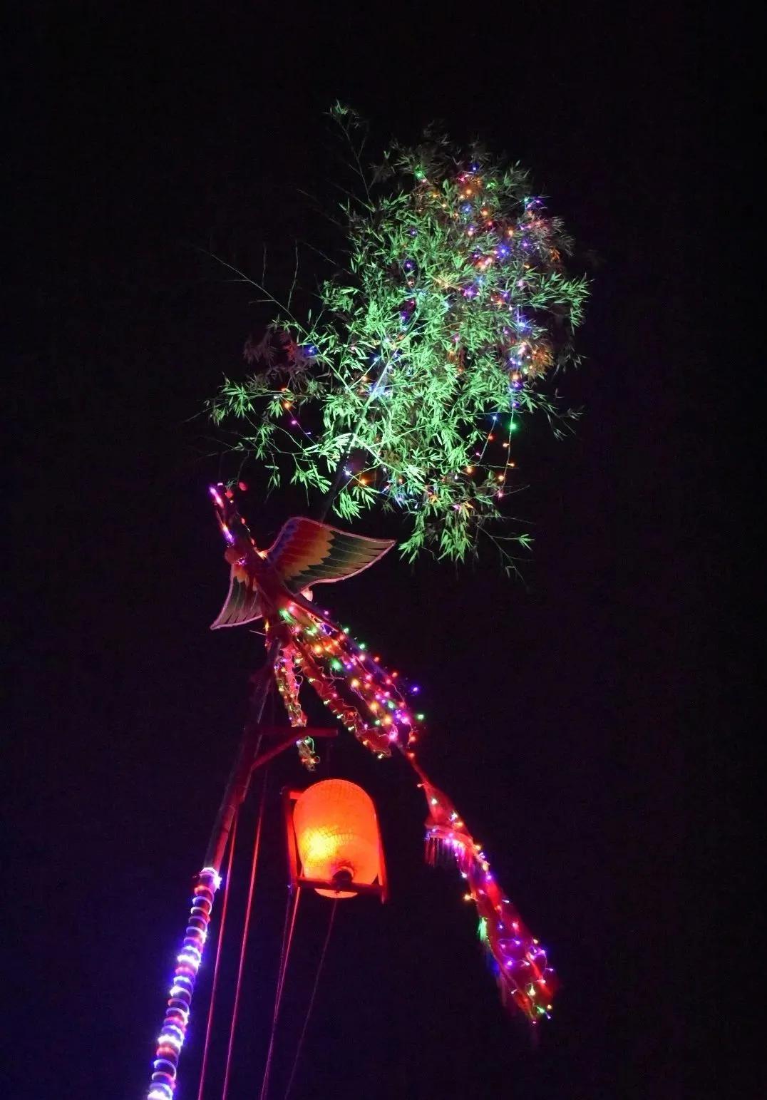 挂灯习俗的由来,升灯习俗