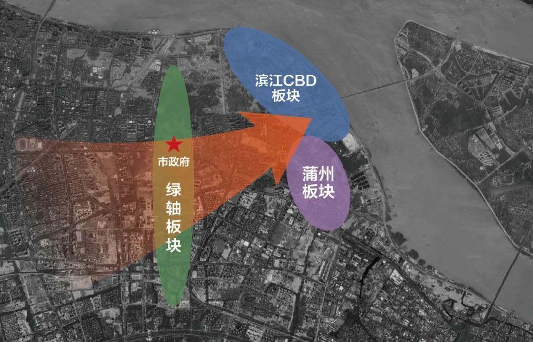 温州中央绿轴和滨江cbd,温州滨江cbd决定未来鹿城的高度