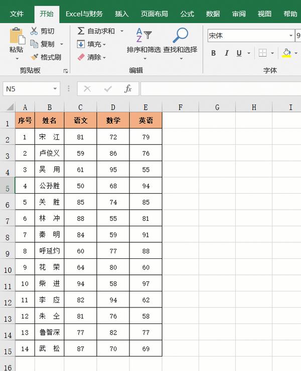 excel中的6个经典排序技巧解读,excel排序技巧大全