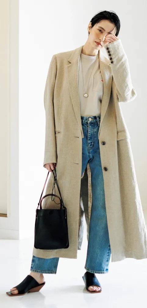 日本杂志推荐穿搭,日本ol通勤穿搭