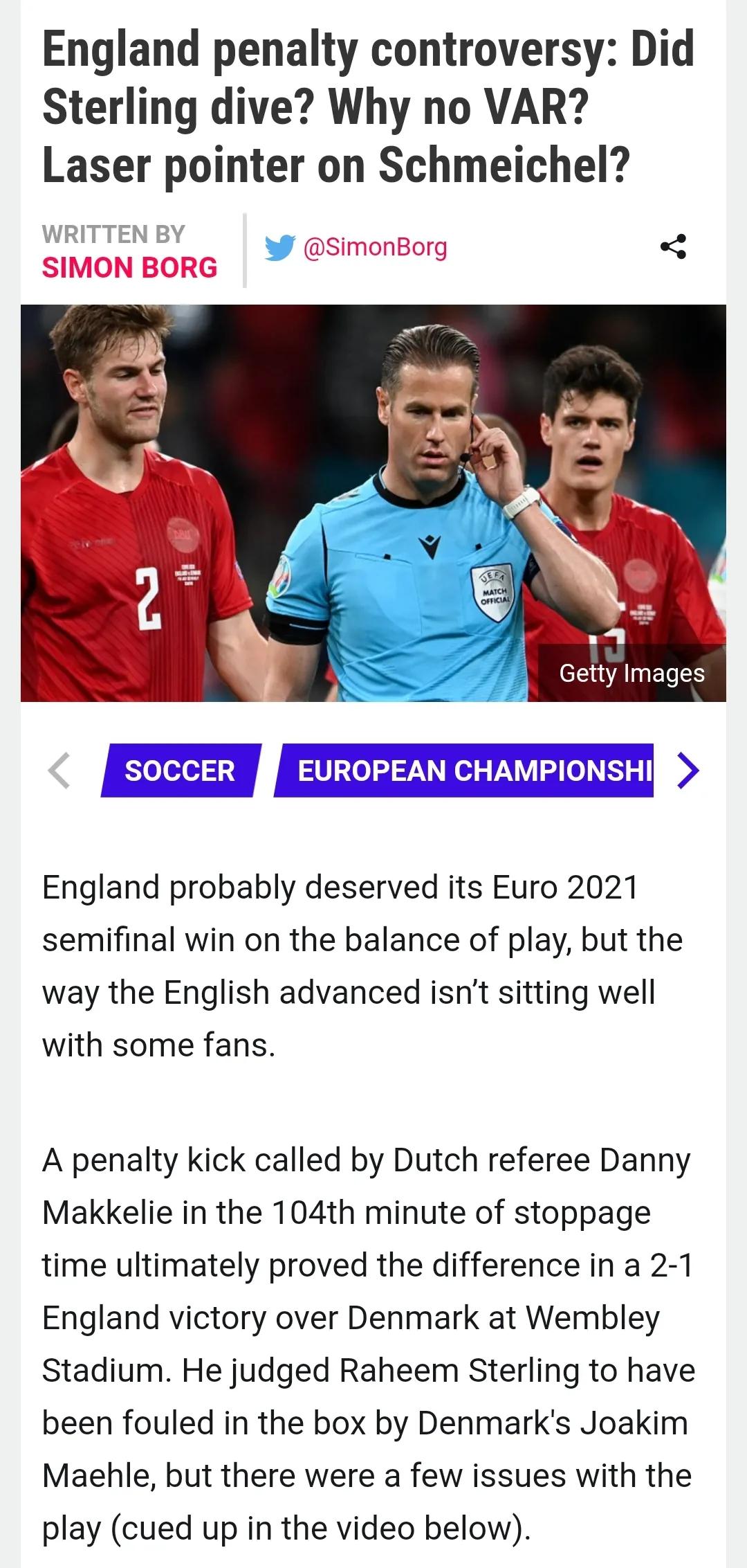 英格兰四强假摔,英格兰假摔