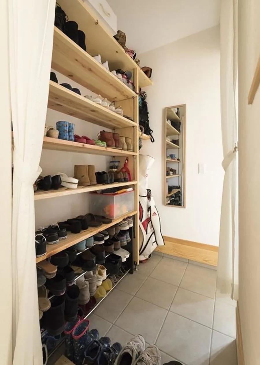 玄关衣物鞋子收纳架,玄关鞋帽间收纳