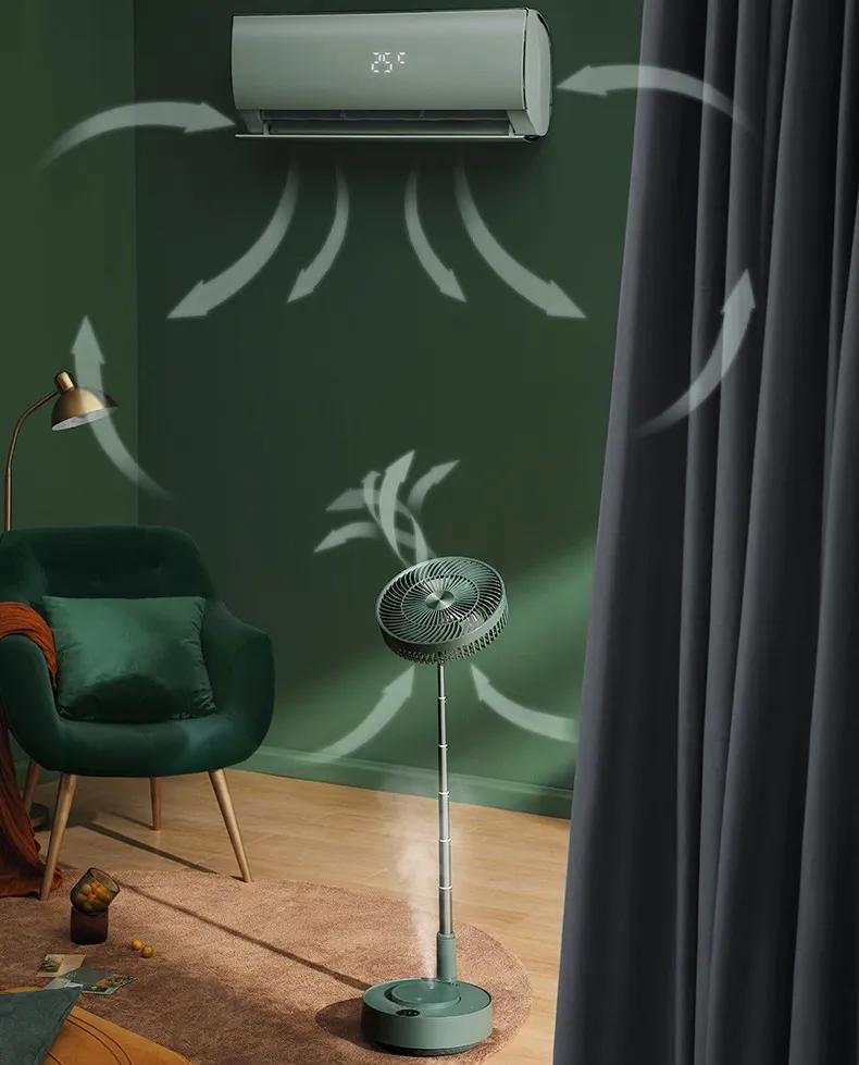 桌面电风扇折叠空气循环扇,无叶风扇塔扇落地扇循环扇