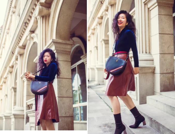 新中式红色日常穿搭,拒绝俗套的穿搭