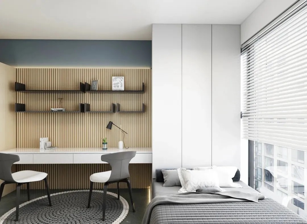 她家140㎡铺设长城板，耐污易清洁，高级还美观，入住很幸福