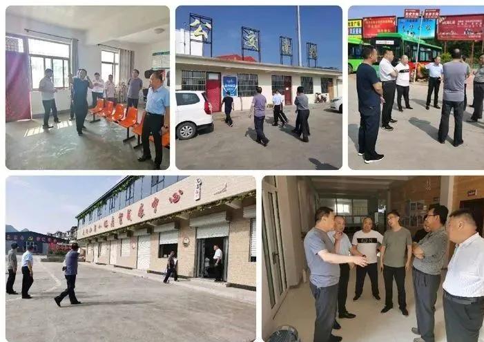 河南荥阳同仁来涉县考察农村物流服务品牌