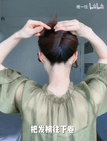 多种好看的发型扎法,4款随便一扎就好看的发型快来学