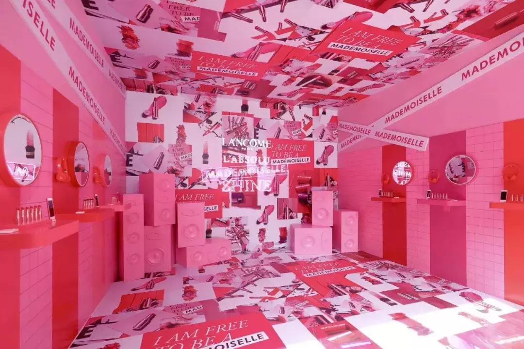 兰蔻菁纯小姐限时美妆店｜打卡圣地