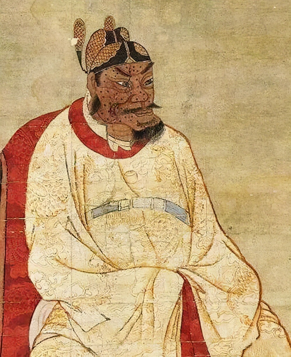 朱元璋真的是猪腰子脸吗,朱元璋的两张面孔