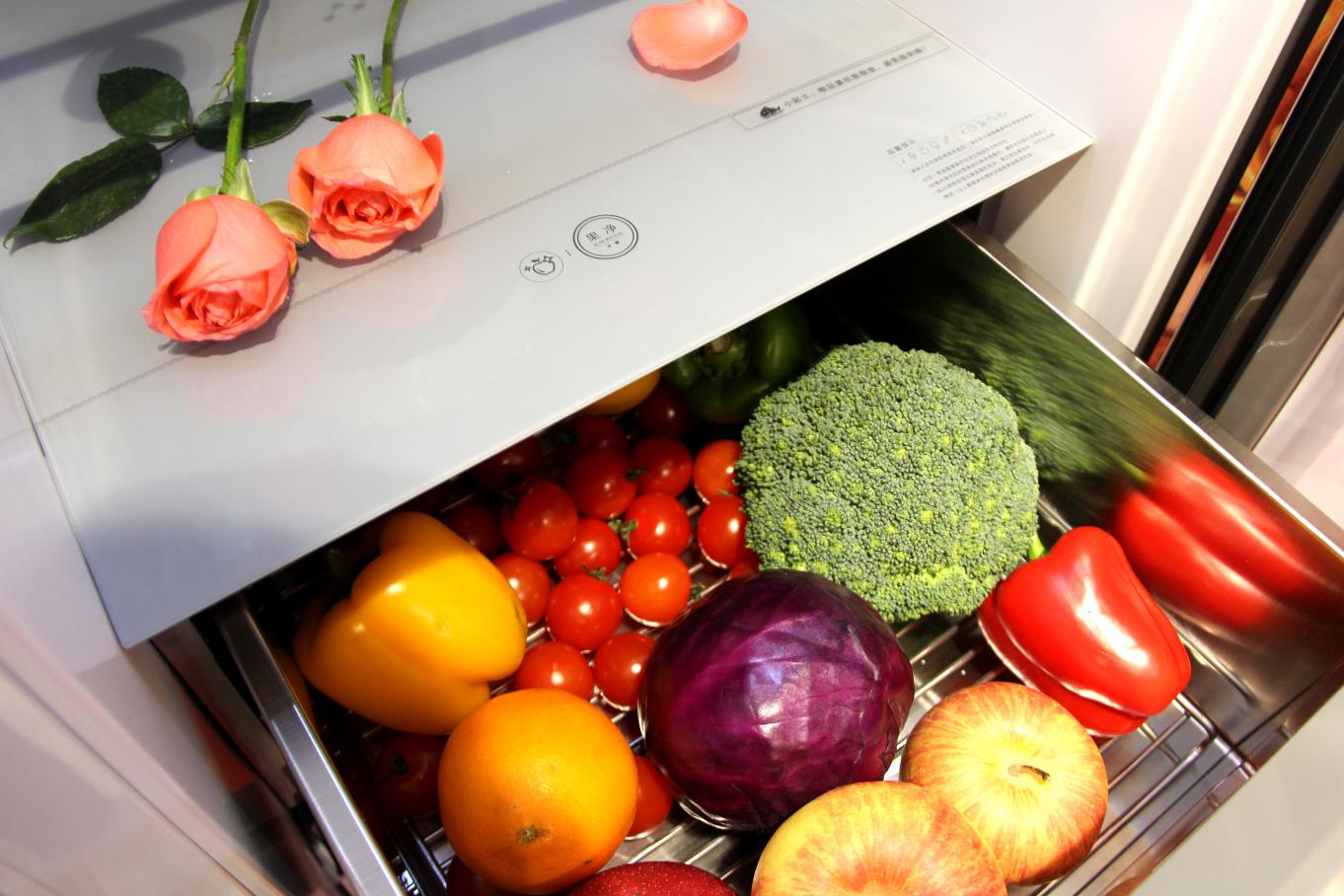 美的果净冰箱新品发布会,美的除农残冰箱价格