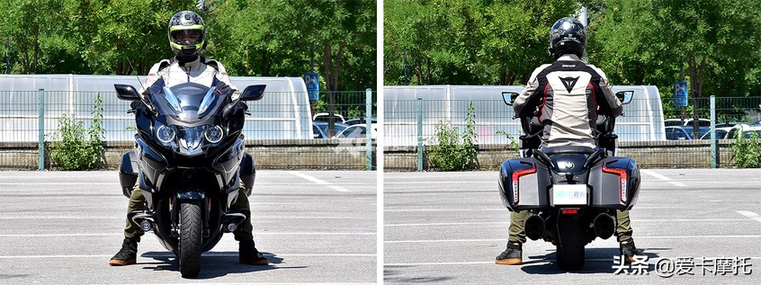 宝马k1600b和哈雷公路滑翔,哈雷k1600