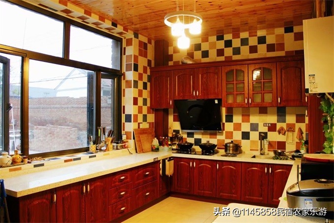 北京延庆海棠阁民宿,延庆龙庆峡冰灯附近民宿